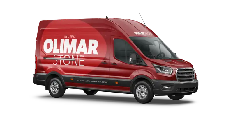 Olimar Stone mobile showroom van