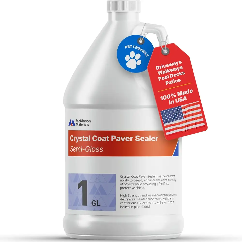 Crystal Coat Sealer — weed barriers