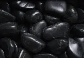 High Polish Black Pebbles — pebbles & exotic stones