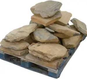 River Rock Stepper — boulders
