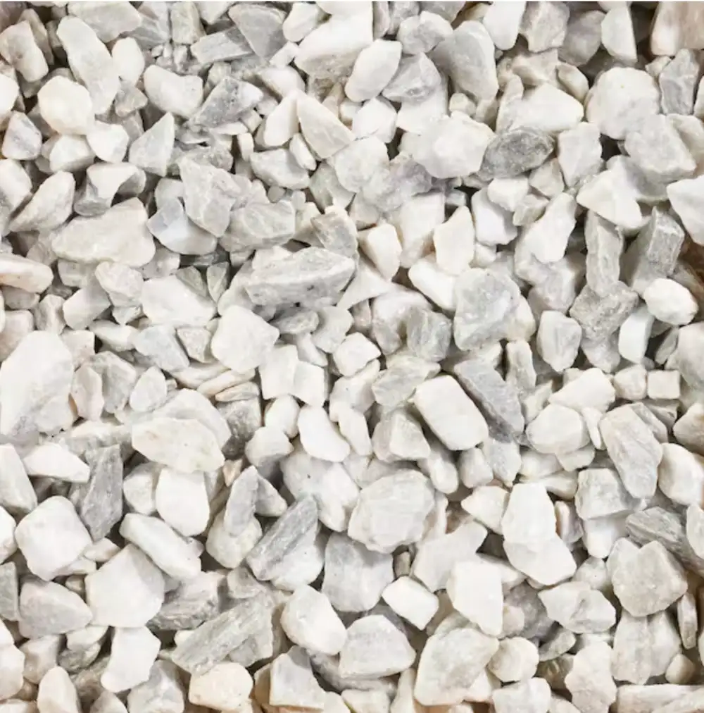 White Marble Chip — pebbles & exotic stones